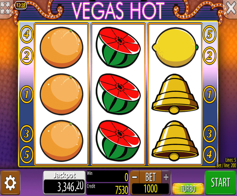 Vegas Hot slot gameplay