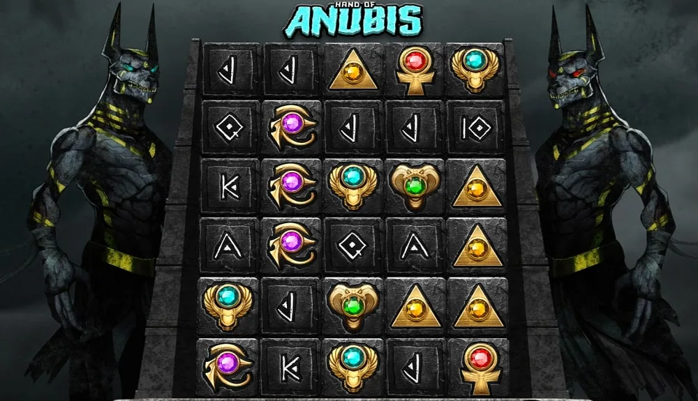 Spielen Sie den Hand Of Anubis-Spielautomaten