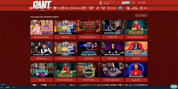VIP casino lobby