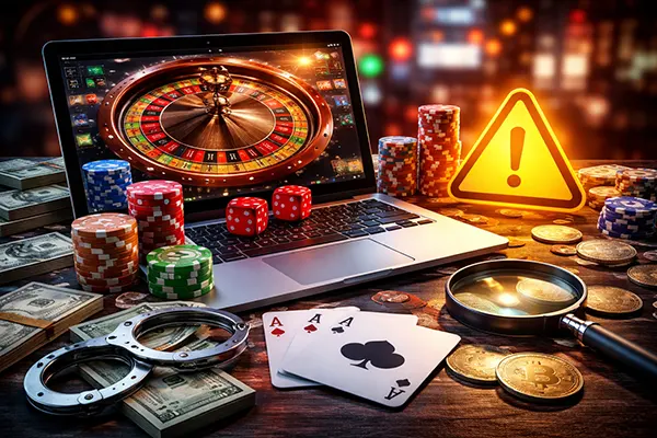 gambling safety warning